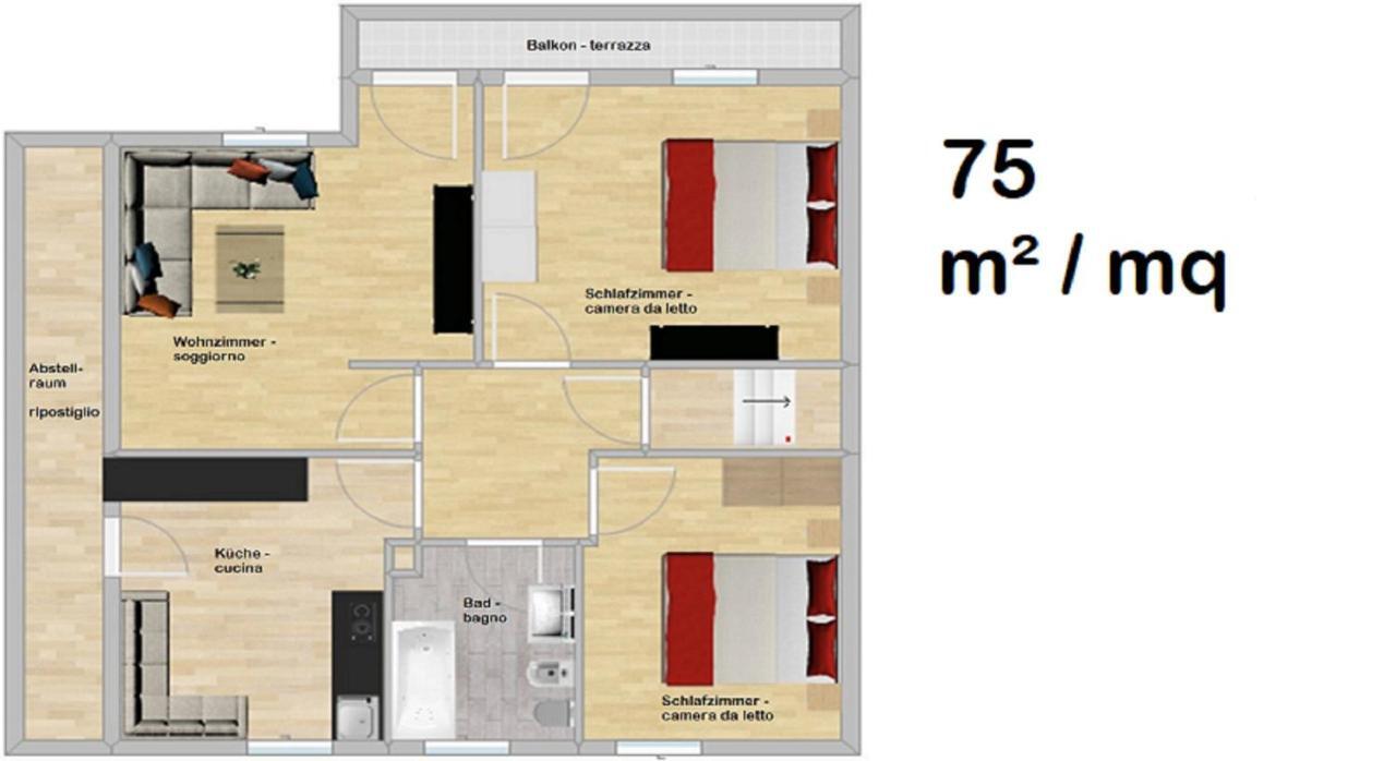 Appartements Stoll San Candido Eksteriør bilde